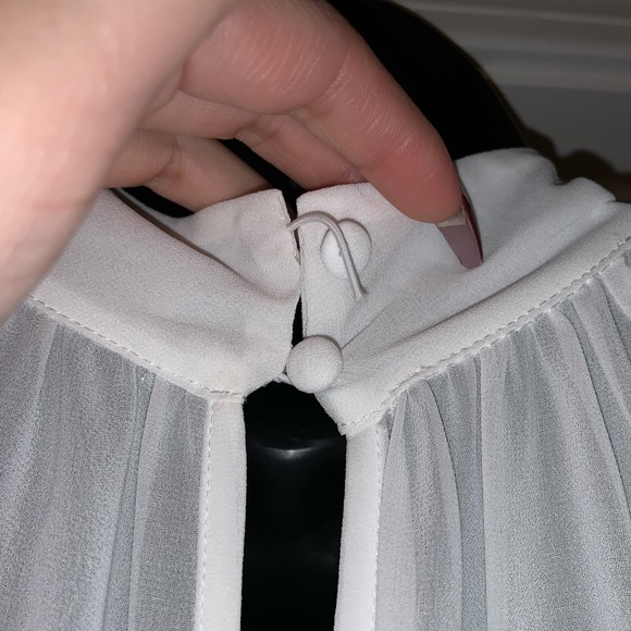 Rebecca Minkoff Zariah top in white –– NWT - Picture 13 of 17